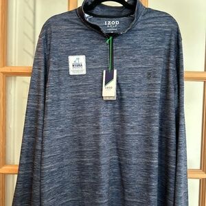 IZOD GOLF WITH HYDRA SHIELD PULL OVER BRAND NEW WITH TAG MENS XL